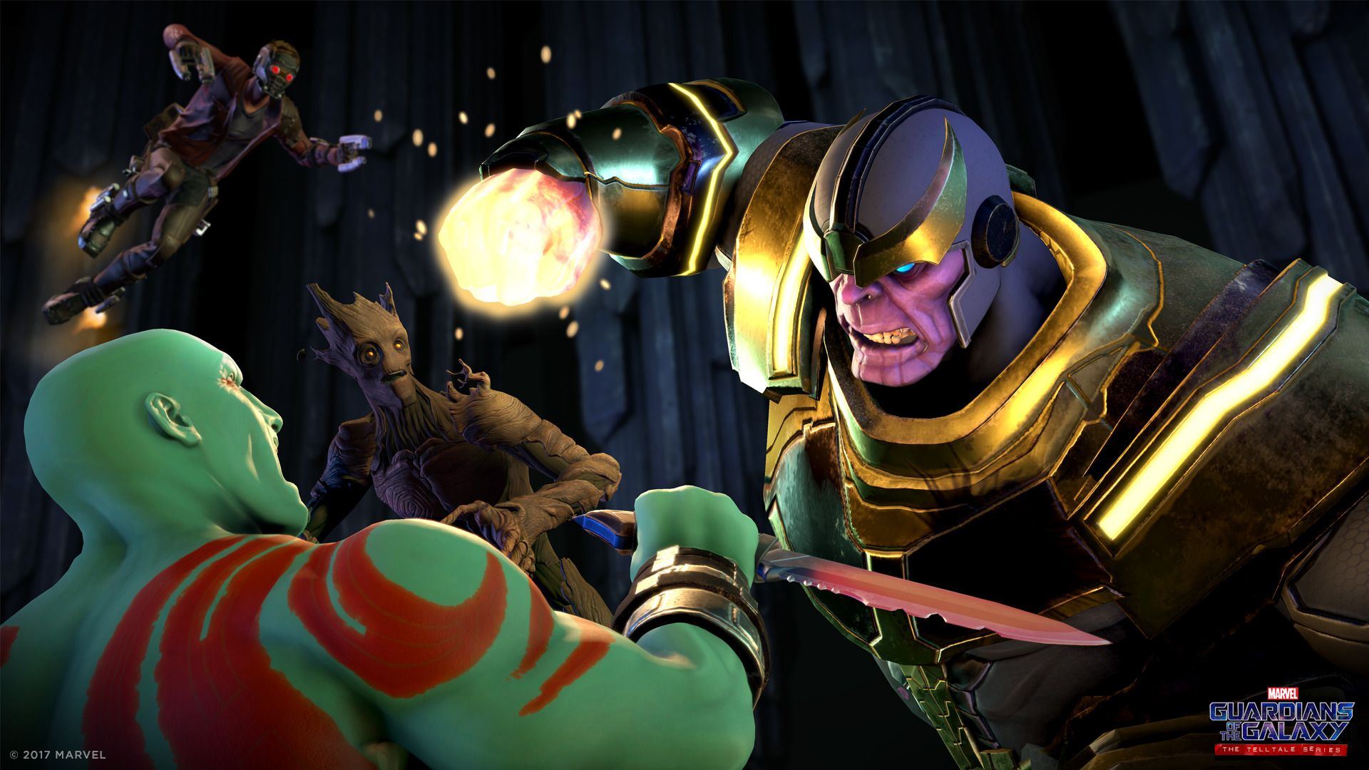 Resultado de imagem para game Marvel's Guardians of the Galaxy Telltale Series