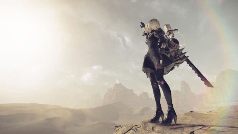 Open World Gameplay Video from NieR: Automata
