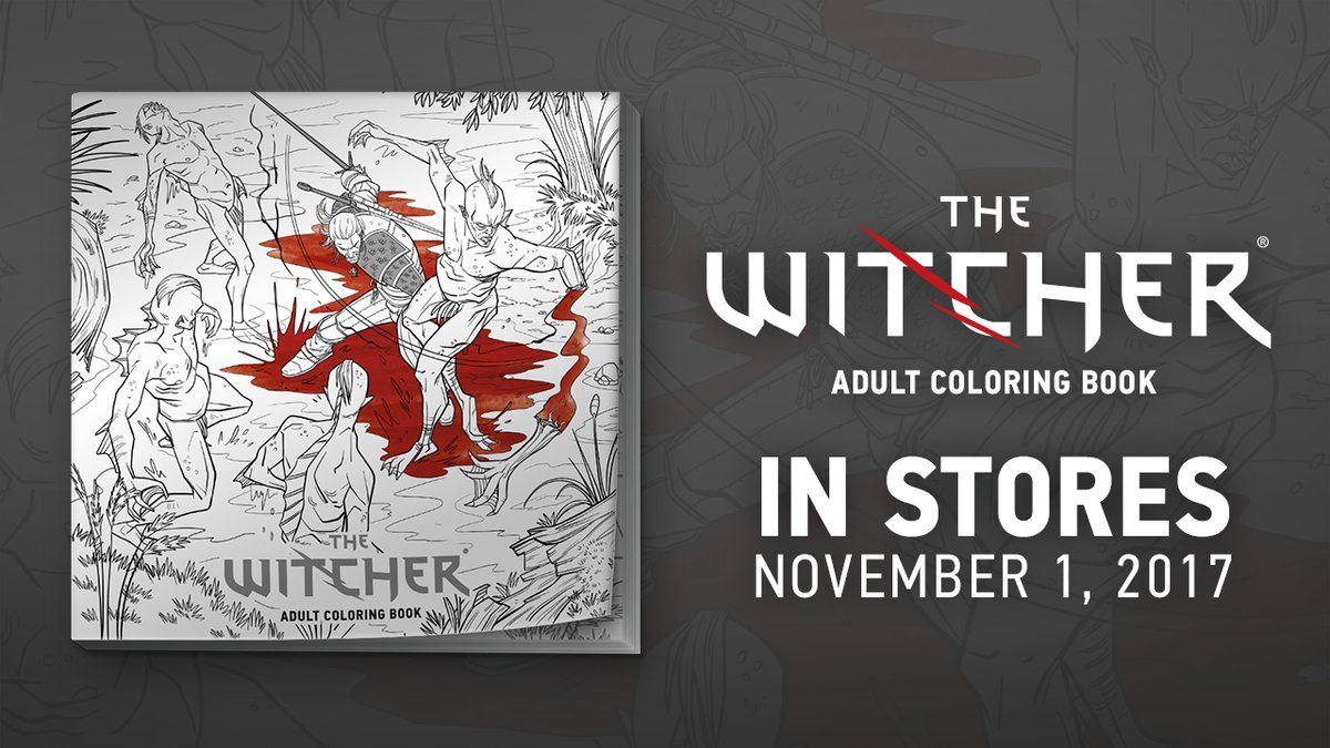 The Witcher adult coloring book is priceless 2