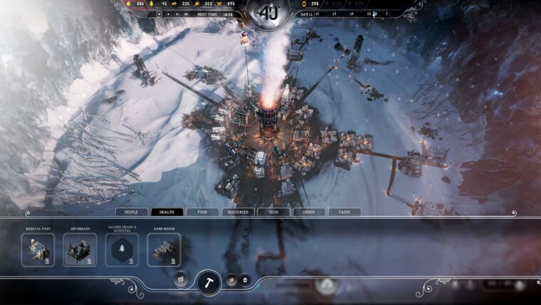 Frostpunk a city building where you should make tough decisions