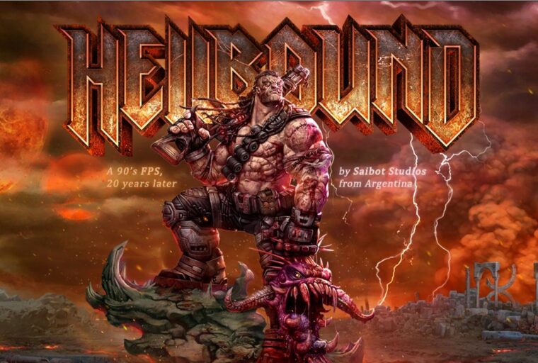 Hellbound a new FPS inspired by classic 90's shooting games is on development 1 hellbound