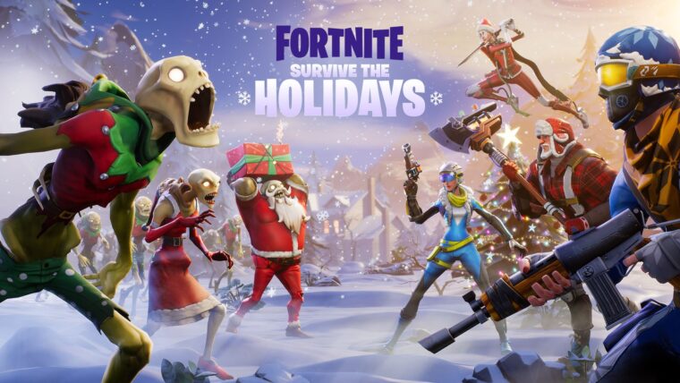 fortnite survive the holidays