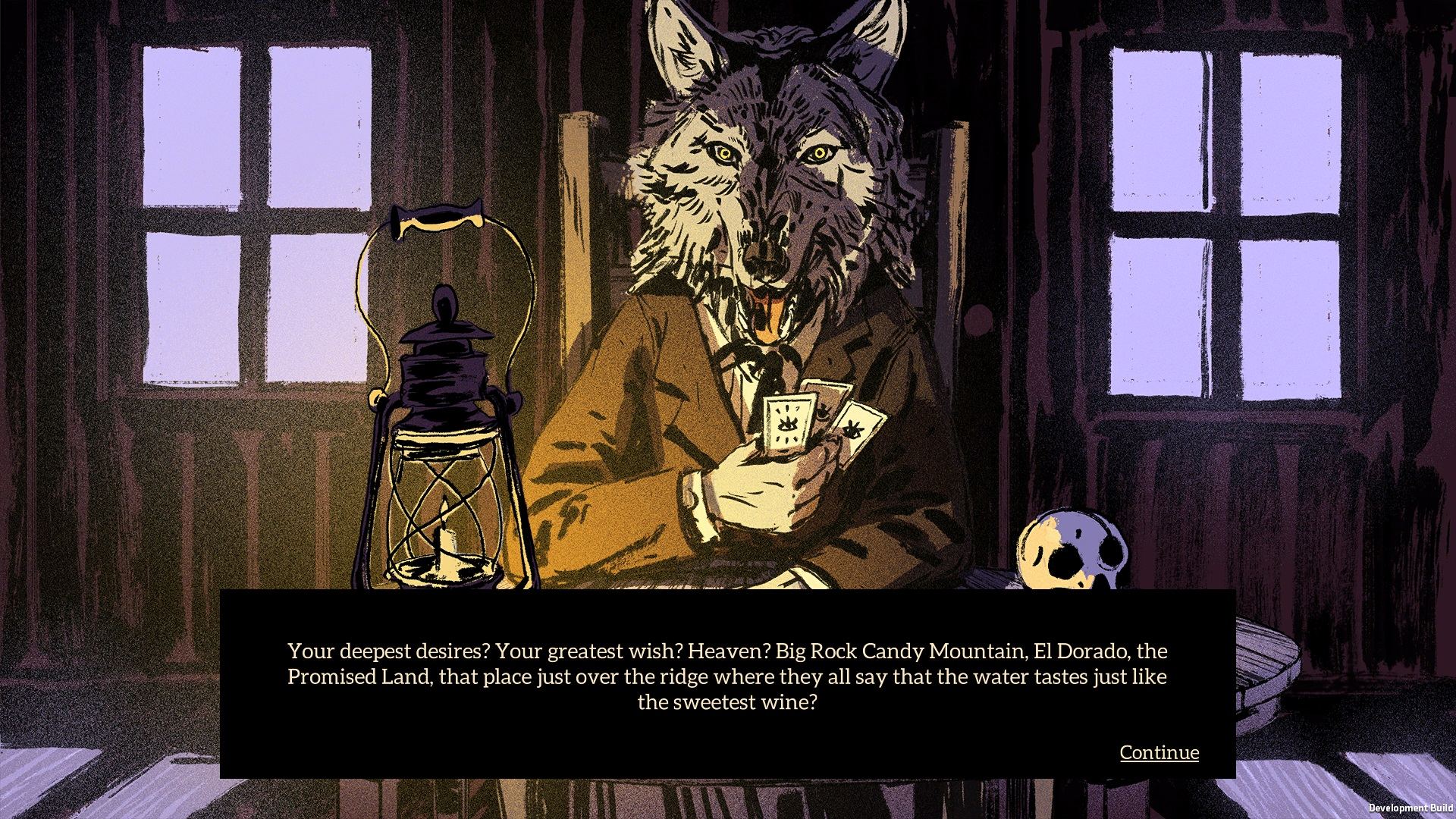 where the water tastes like wine
