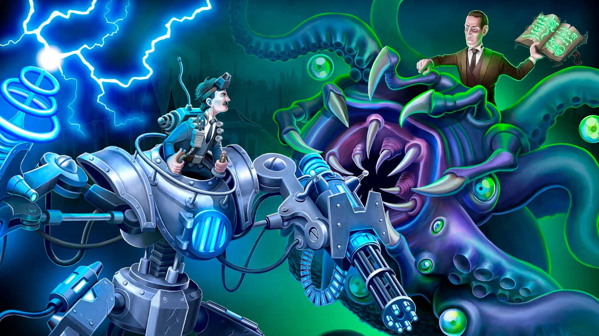 Tesla vs Lovecraft Review 1 teslavslovecraft