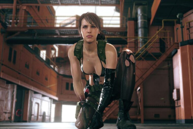 You can play as Quiet in Metal Gear Solid 5 now 1 metal gear solid