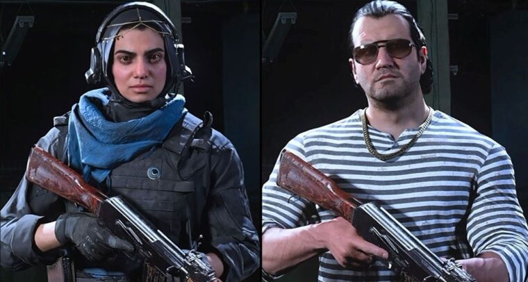 "Farah" and "Nikolai"