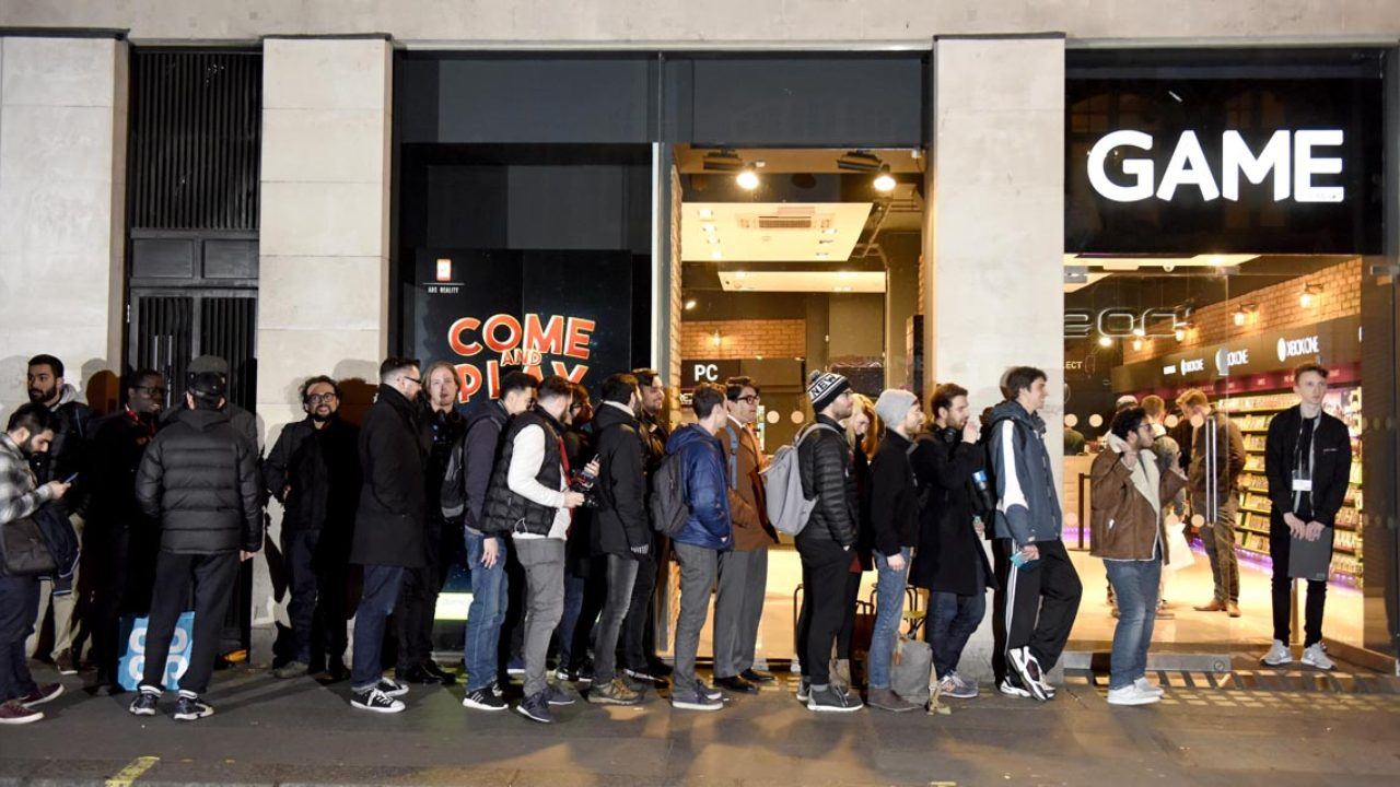 sony warns fans not to camp or queue out of the store for a ps5