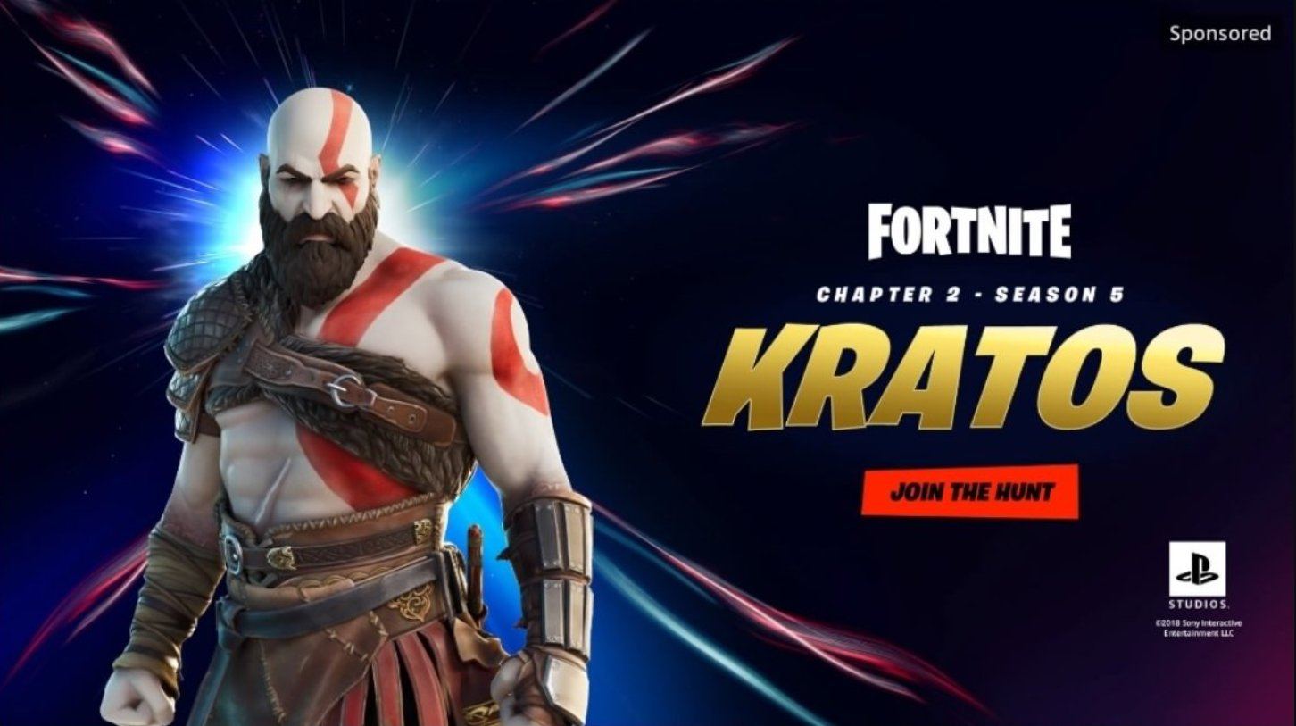 Fortnite Gets The God Of War Kratos Skin