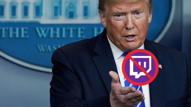 Twitch Suspends Donald Trump's Account
