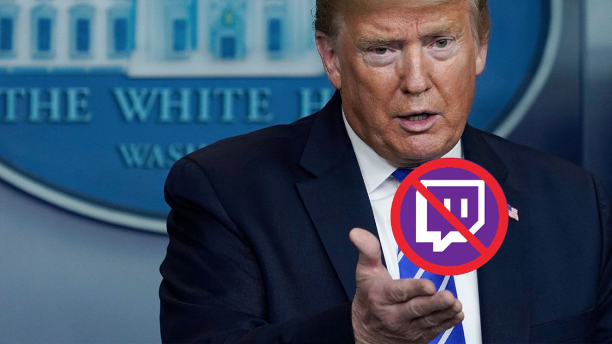 Twitch Suspends Donald Trump's Account