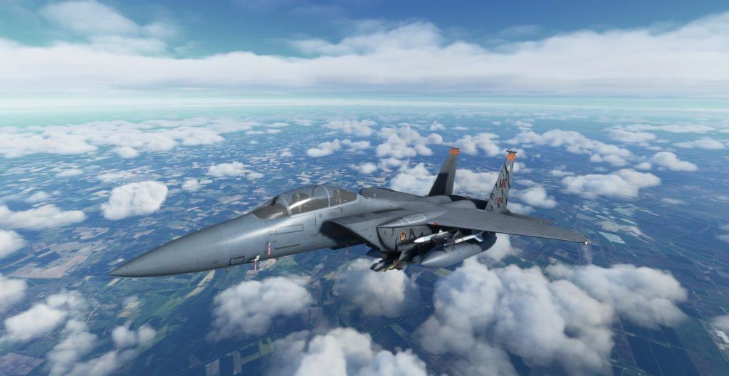 You Can Buy an F-15 for Microsoft Flight Simulator
