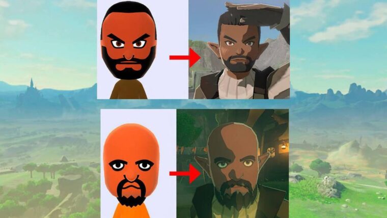 Zelda Breath of the Wild Uses Advanced Mii Characters For NPCs