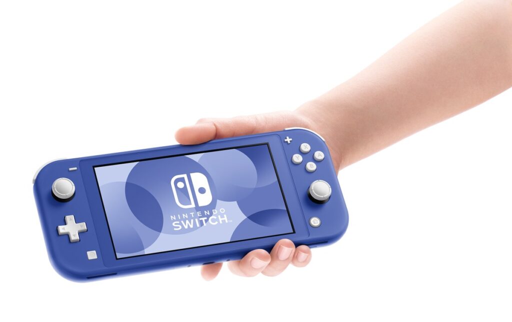 A New Nintendo Switch Lite in Blue