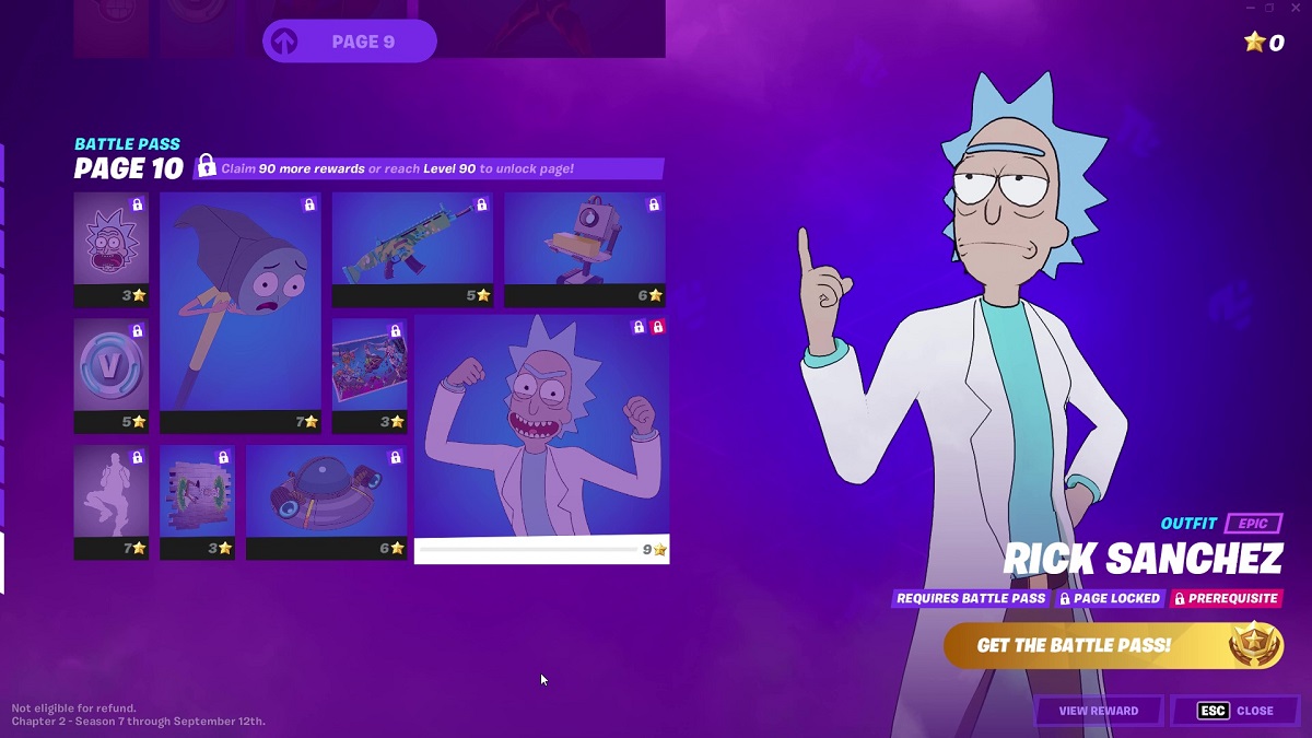 Rick and Morty are Now in Fortnite Game News Plus