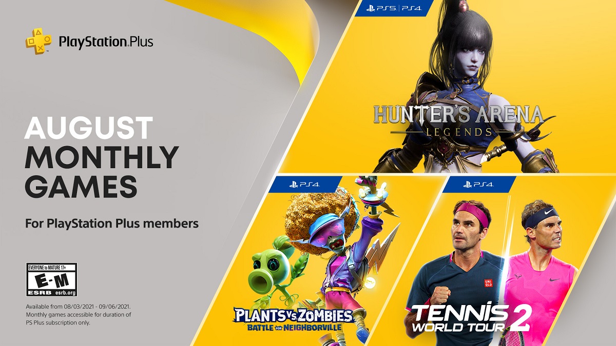 PS Plus August'21