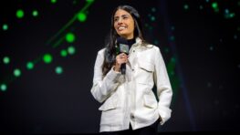 Xbox Won't Say Whether Project Helix Has a Disc Drive 9 Xbox CEO Asha Sharma speaking onstage with an Xbox microphone