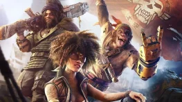 Characters from Beyond Good & Evil 2, including a pirate crew and a cybernetic monkey
