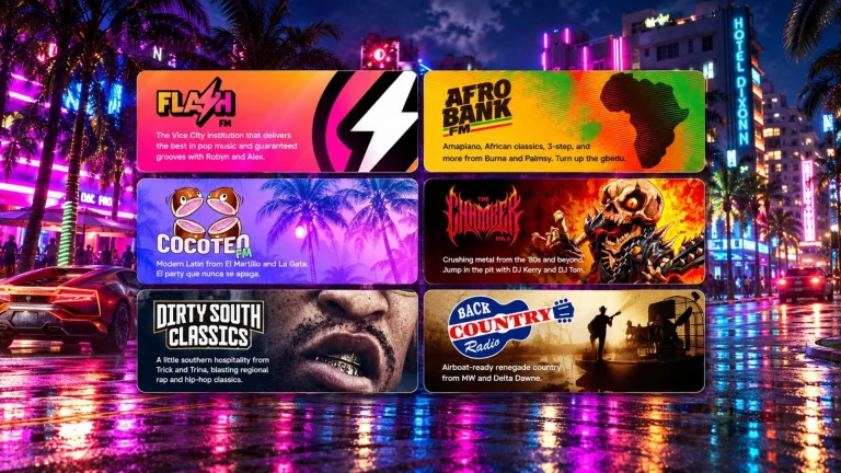 GTA 6 RADIO STATIONS