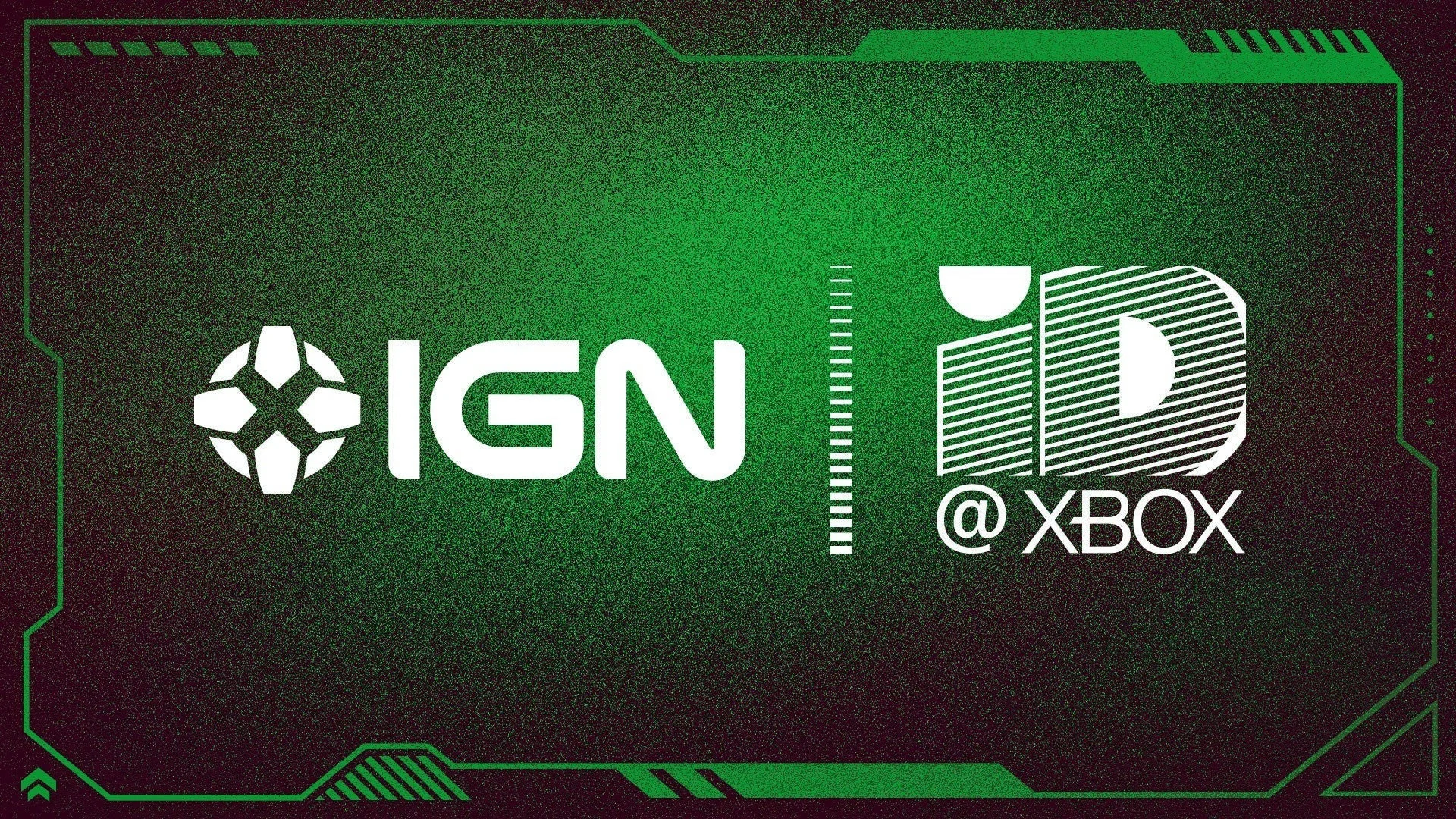 IGN and ID@Xbox logos on the green artwork for the October 2026 showcase