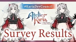 Atelier Karia survey-results artwork showing two body-shape options for Karia
