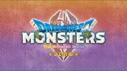 Dragon Quest Monsters: The Withered World logo for the playable demo