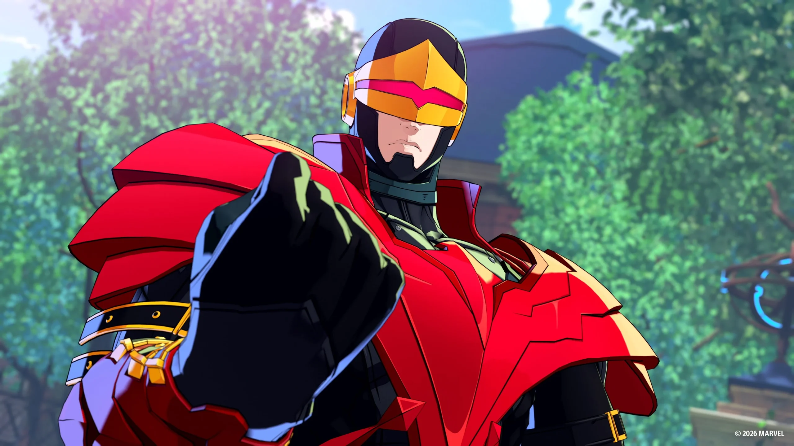 Phoenix Cyclops in MARVEL Tōkon: Fighting Souls promotional artwork