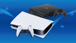 PS5 and PS4 Pro consoles illustrating Sony's generational sales comparison