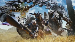 Monster Hunter Wilds Nintendo Switch 2 Complete FAQ: Release Date, Price, Crossplay & More 2 A hunter confronts a large winged monster in official Monster Hunter Wilds artwork