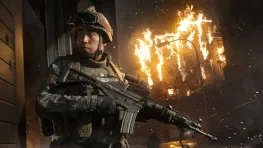 Next Week on Xbox: All 27 Games Coming October 19–23 2 Armed soldier in Call of Duty: Modern Warfare 4 with a burning building behind him