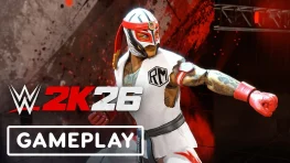 Rey Mysterio as Ryu in WWE 2K26 x Street Fighter gameplay
