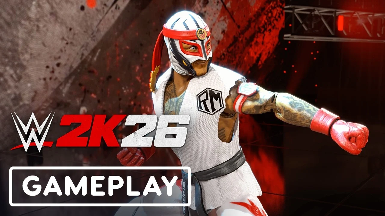 Rey Mysterio as Ryu in WWE 2K26 x Street Fighter gameplay